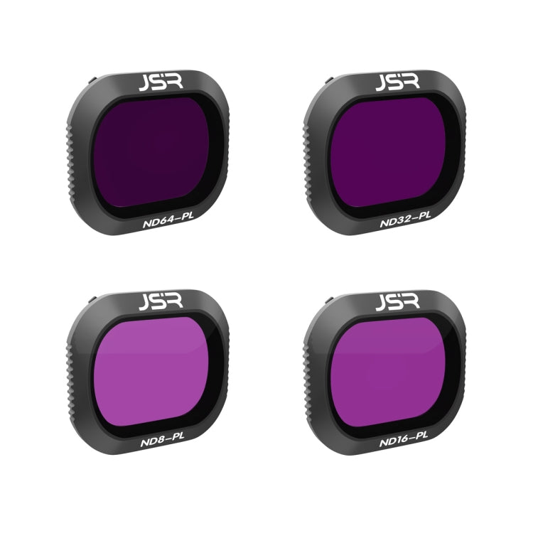JSR Drone 4 in 1 ND8PL+ND16PL+ND32PL+ND64PL Lens Filter for DJI MAVIC 2 Pro, ND8PL+ND16PL+ND32PL+ND64PL JSR Drone 4 in 1 ND8PL+ND16PL+ND32PL+ND64PL Lens Filter for DJI MAVIC 2 Pro, ND8PL+ND16PL+ND32PL+ND64PL